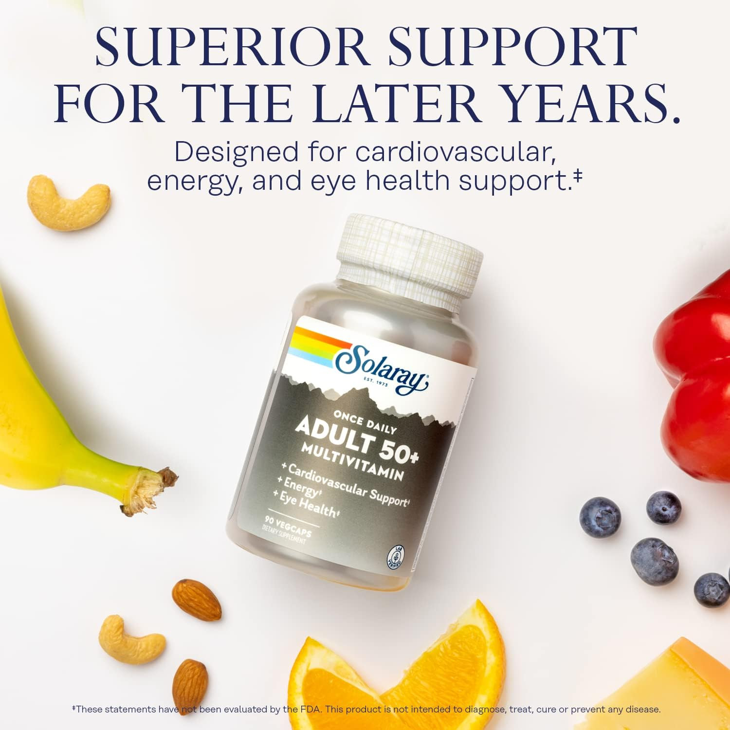 Once Daily Adult 50+ Complete Multivitamin for Women & Men, Essential Vitamin…