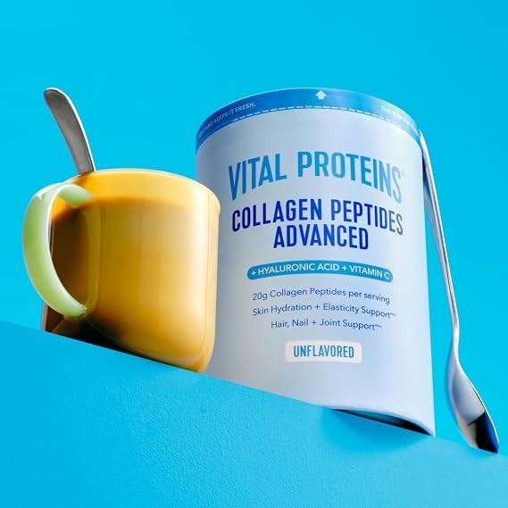 Vital Proteins Collagen Peptides Powder with Hyaluronic Acid & Vitamin