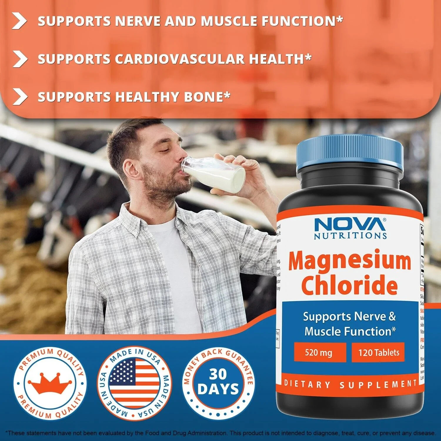 Nova Nutritions Lactase Enzyme 3000 FCC ALU 180 Tablets