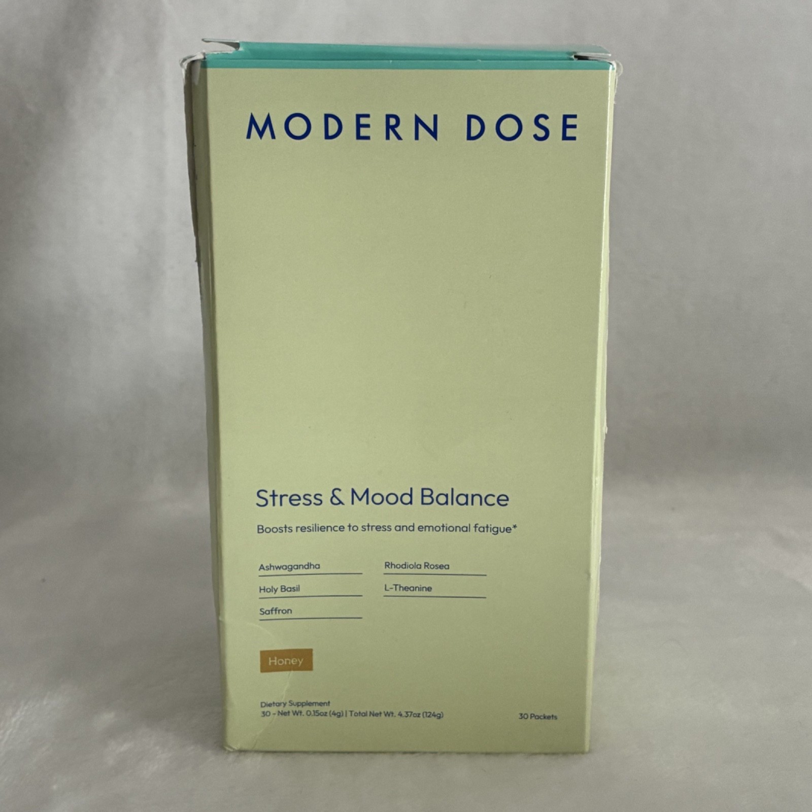 Modern Dose Stress & Mood Balance 30 Packets Adaptogens BNIB Box Exp 05/2026