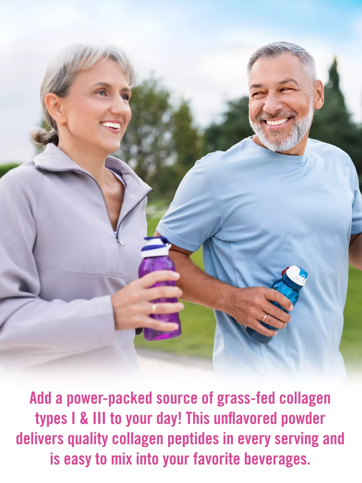 2 Pack Collagen Peptides Powder Unflavored 14oz (2×7) Non-GMO Keto Friendly 2028