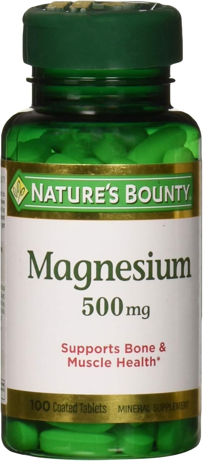 Magnesium, Bone and Muscle Health, Whole Body Support, Tablets,500 Mg,200 Ct-USA