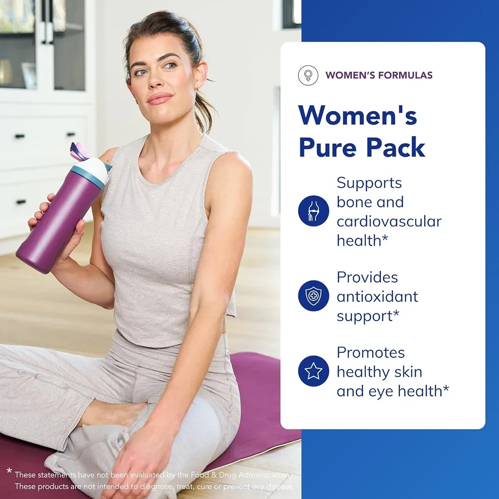 Pure Encapsulations Women’s Pure Pack Over 40 Multivitamin CoQ10 Omega-3 30 Pk
