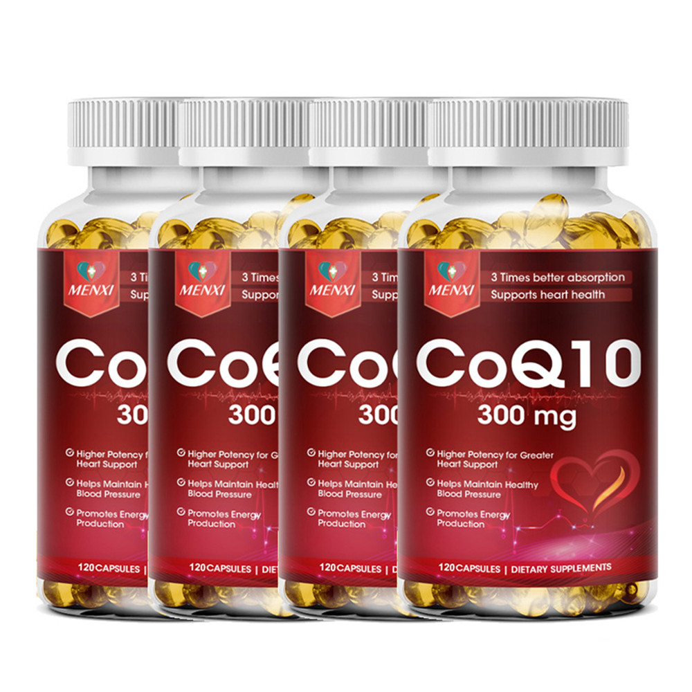CoQ10 300mg, 480 Softgel Capsules, Vegetarian Capsules, Non-GMO (Coenzyme Q10)