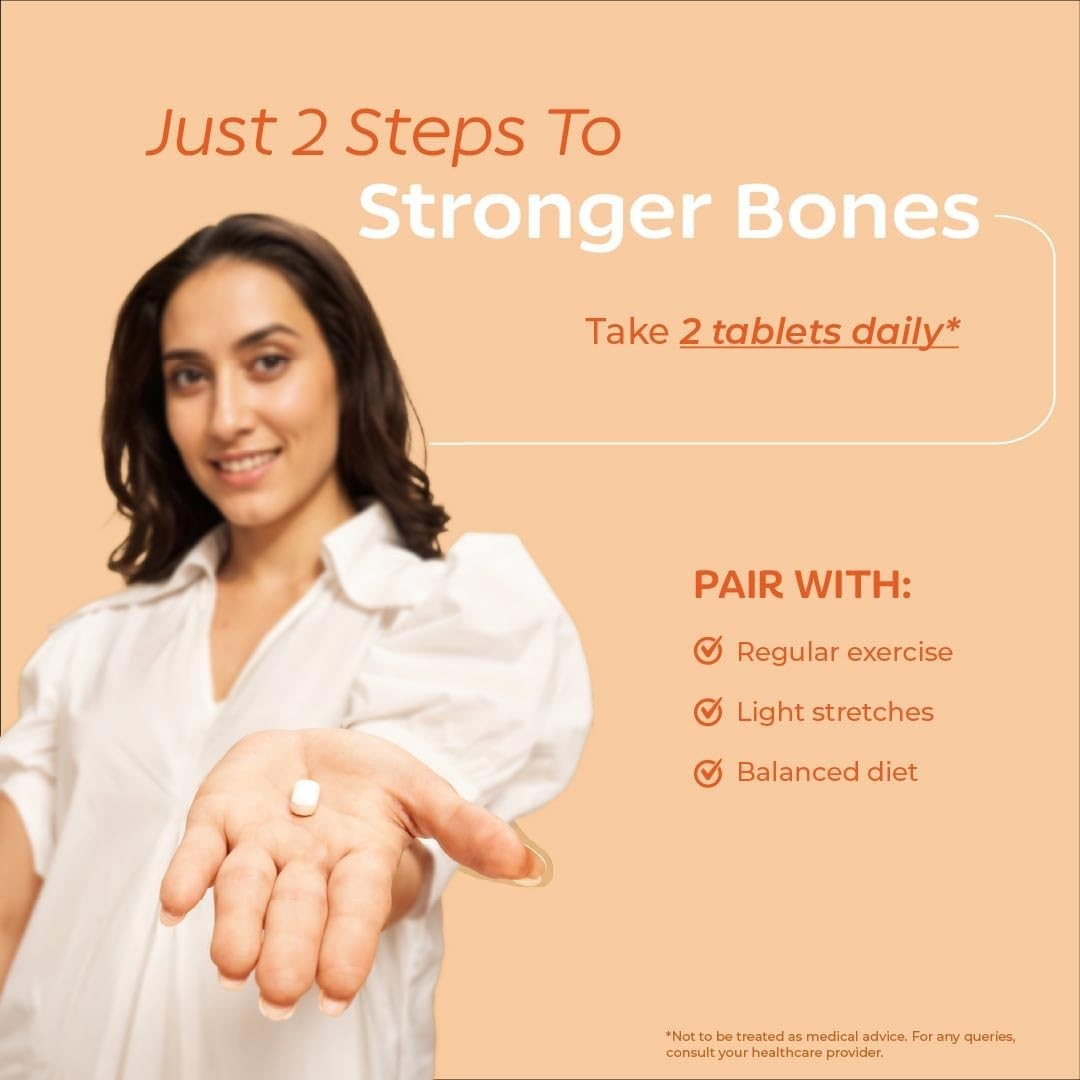 ARTH Coral Calcium D3 60 Tabs Pack of 3 Bone Support