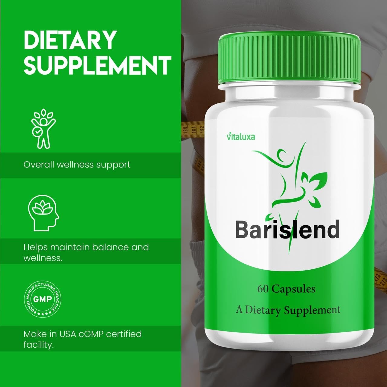 (3 Pack) Barislend Capsules, Barisland Pills Pink Salt 60 Count (Pack of 3)
