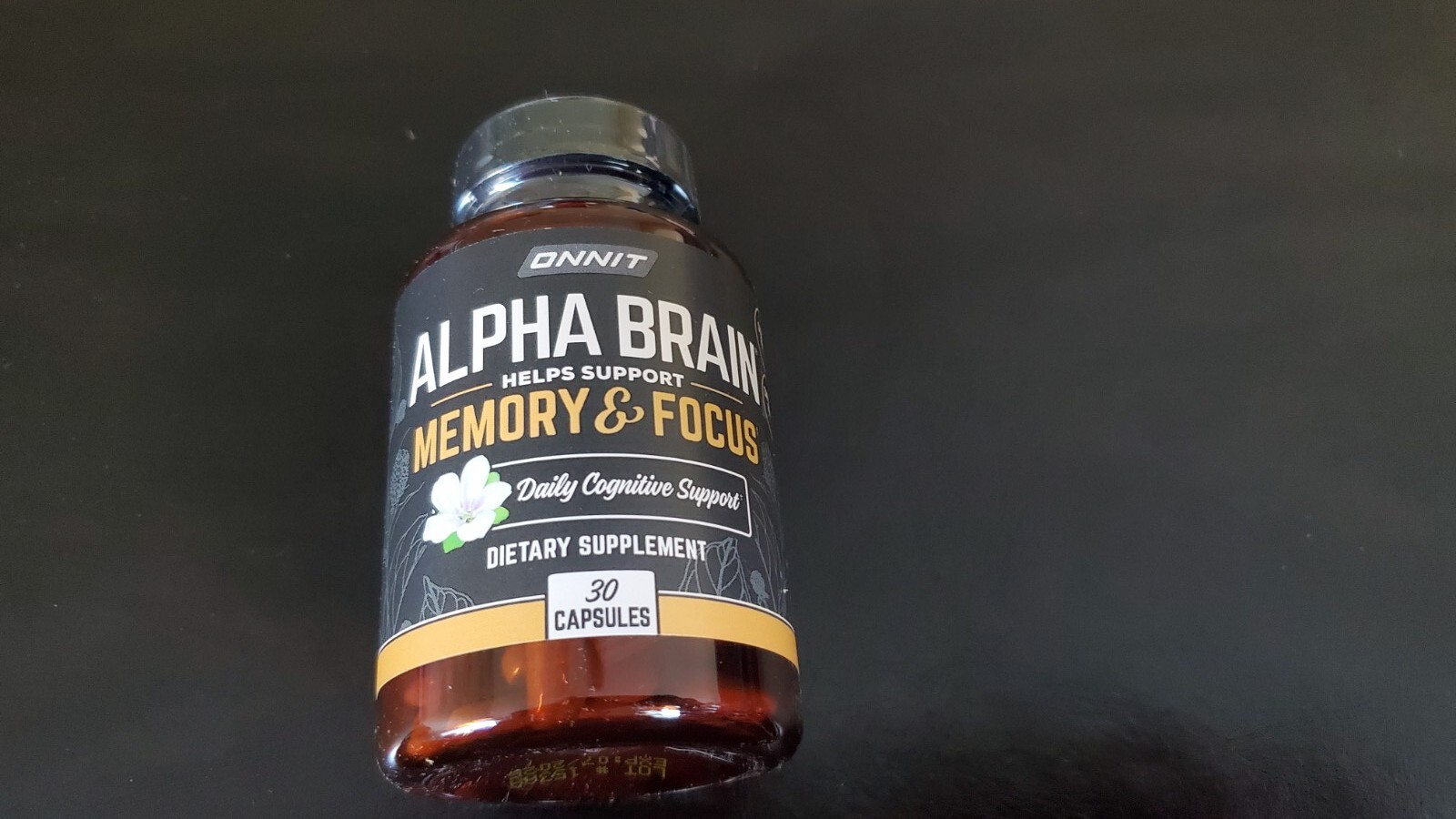 NEW & SEALED – ONNIT ALPHA BRAIN – (30) capsules – EXPIRATION 07/2025