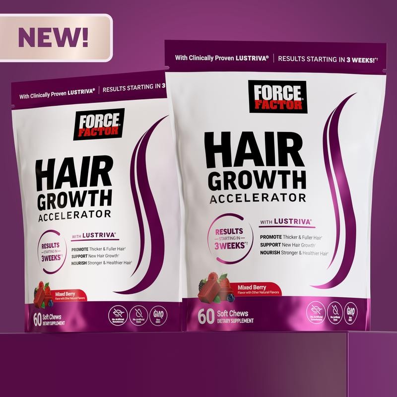 Premium Mixed Vitamin Hair Accelerator Lustriva Biotin Growth E C Berry`