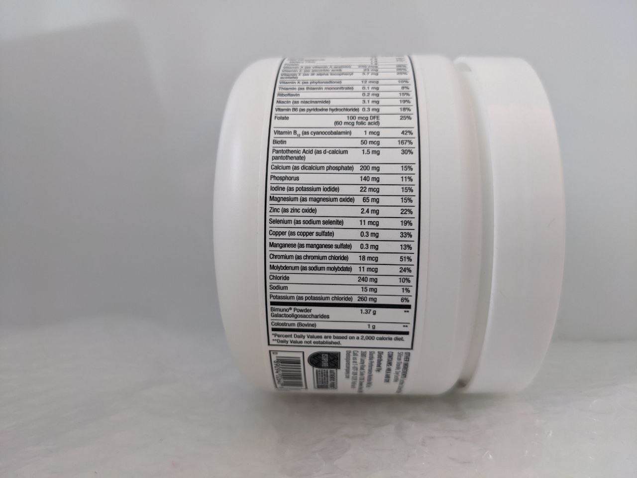 ISOPURE Colustrum+ Powder – Unflavored – 30 Servings – 5.29oz/150g – NEW