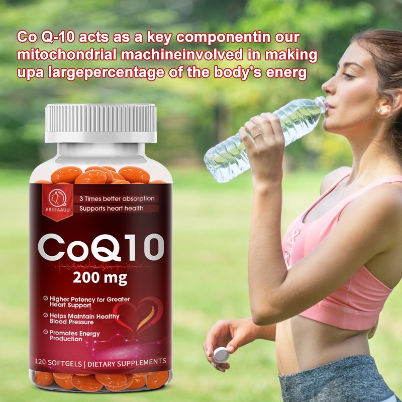 CoQ10 100mg, 120 Capsules, Vegetarian Capsules, Non-GMO