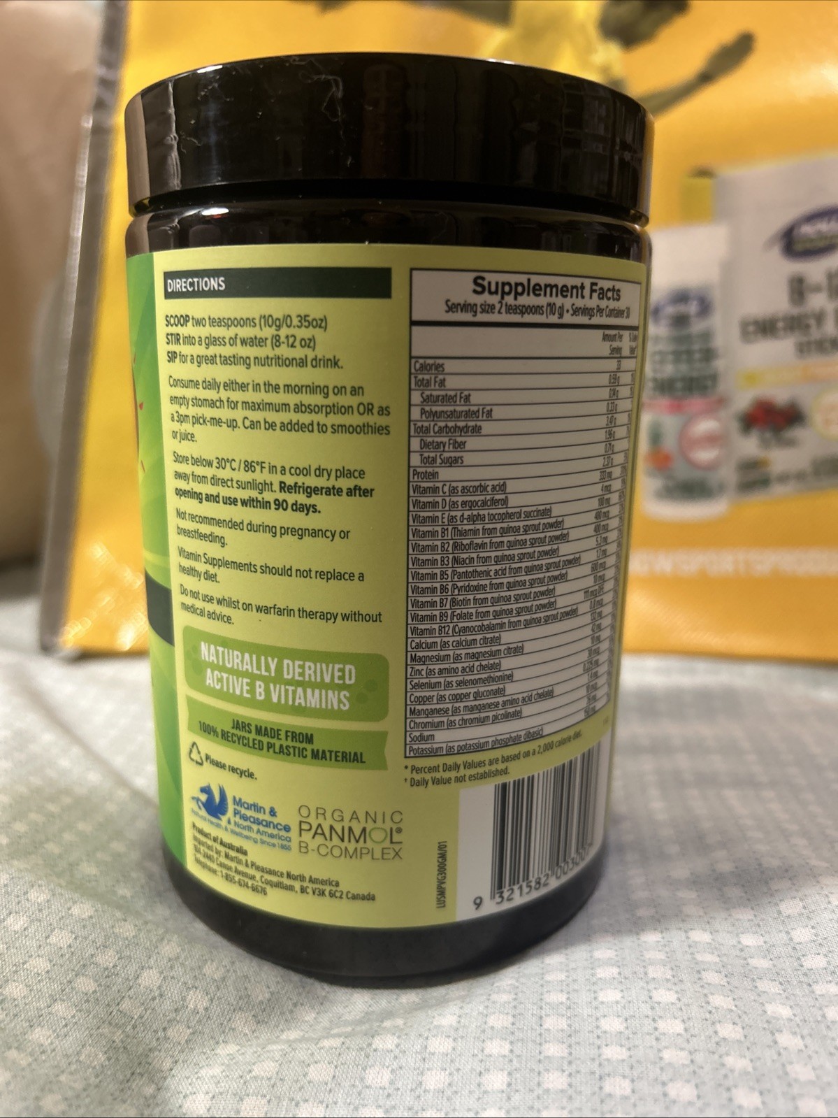 Pack Of 2 Vital All-In-One Daily Multi Nutrient Original &Lemon Ginger