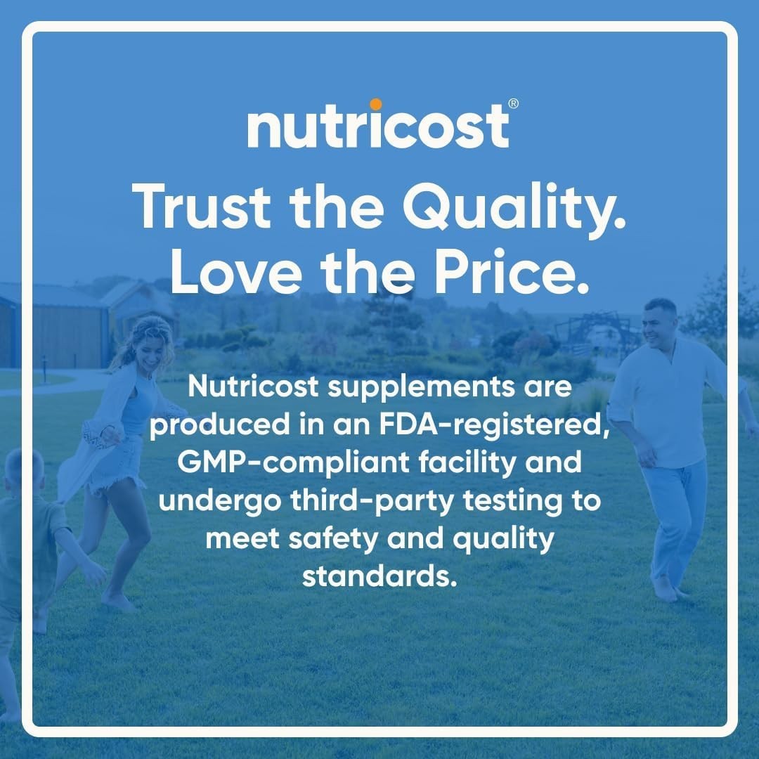 Nutricost Magnesium Complex 500mg 240 Caps Oxide Citrate Glycinate Non GMO USA