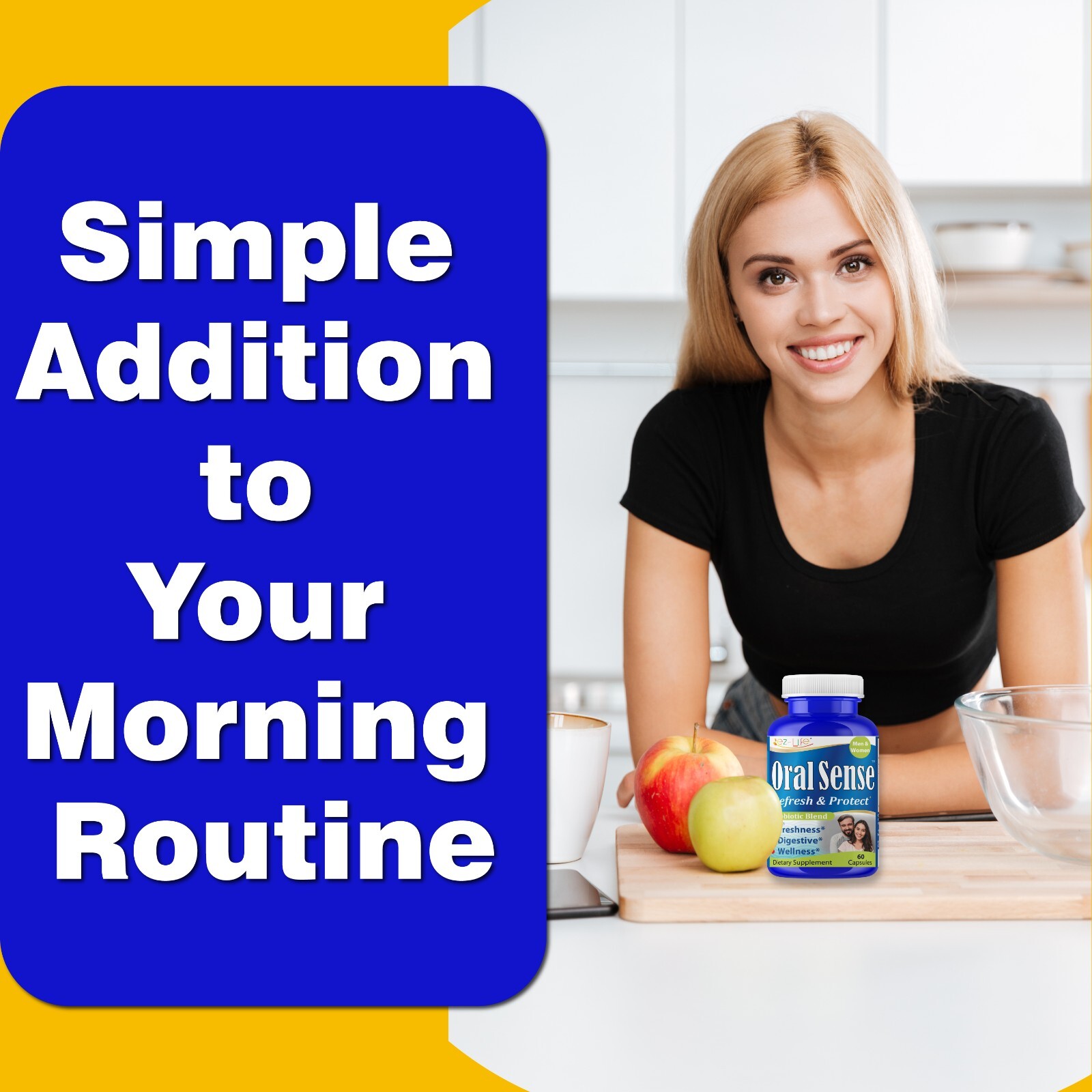 Best Oral Probiotic, Dental Probiotic Supplement Control Bad Breath