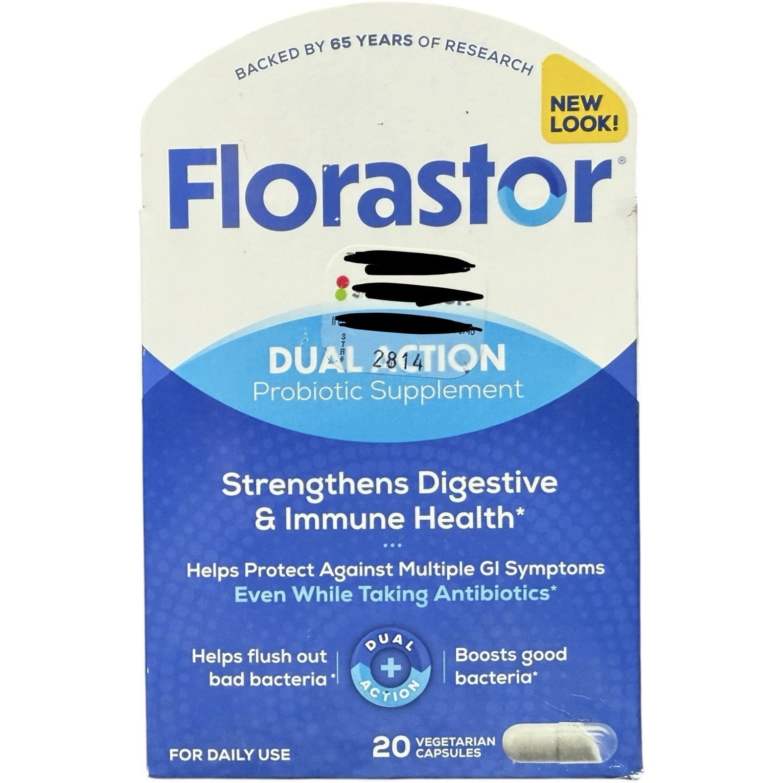 5 New Florastor Daily Probiotic Supplement – 20 Capsules Each Box Exp. 10/2026+