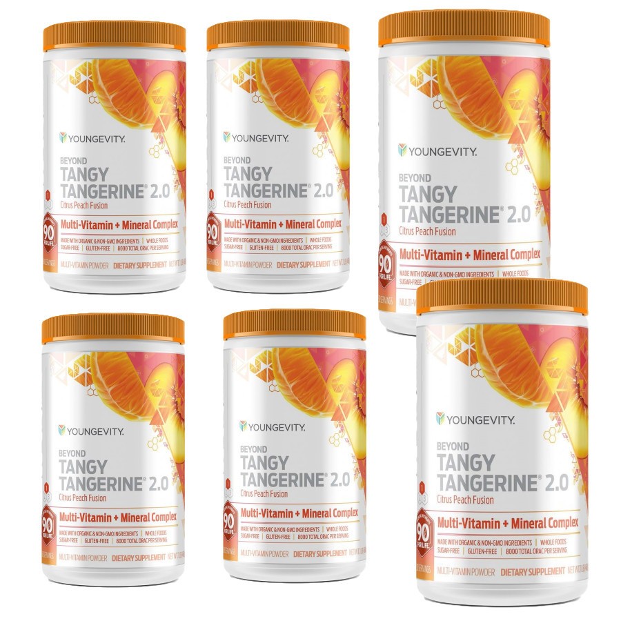 Youngevity Dr. Wallach Beyond Tangy Tangerine 2.0 6pk