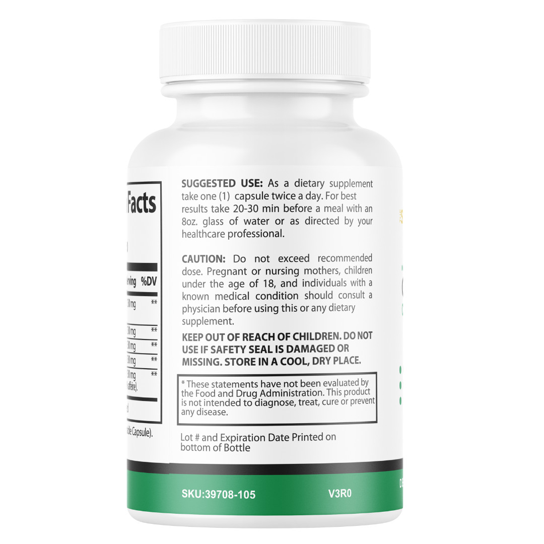Glycogen Control Metabolism Support 3 Botles 180 Capsules