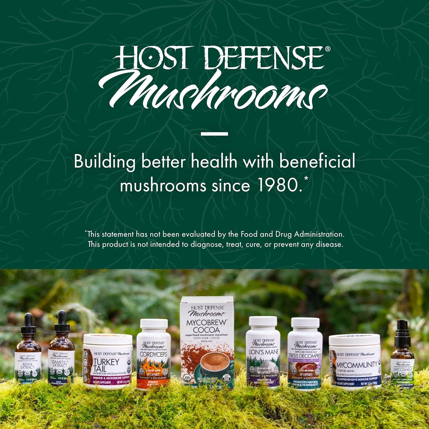 Host Defense Chaga Capsules – Immune System Support Supplement – Chaga Mushroom