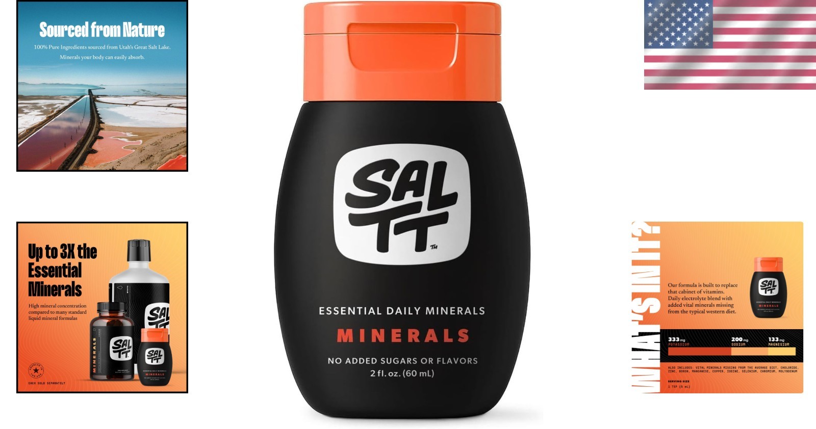 Daily Electrolytes Trace Mineral Drops 2 oz – Sodium, Potassium & Magnesium