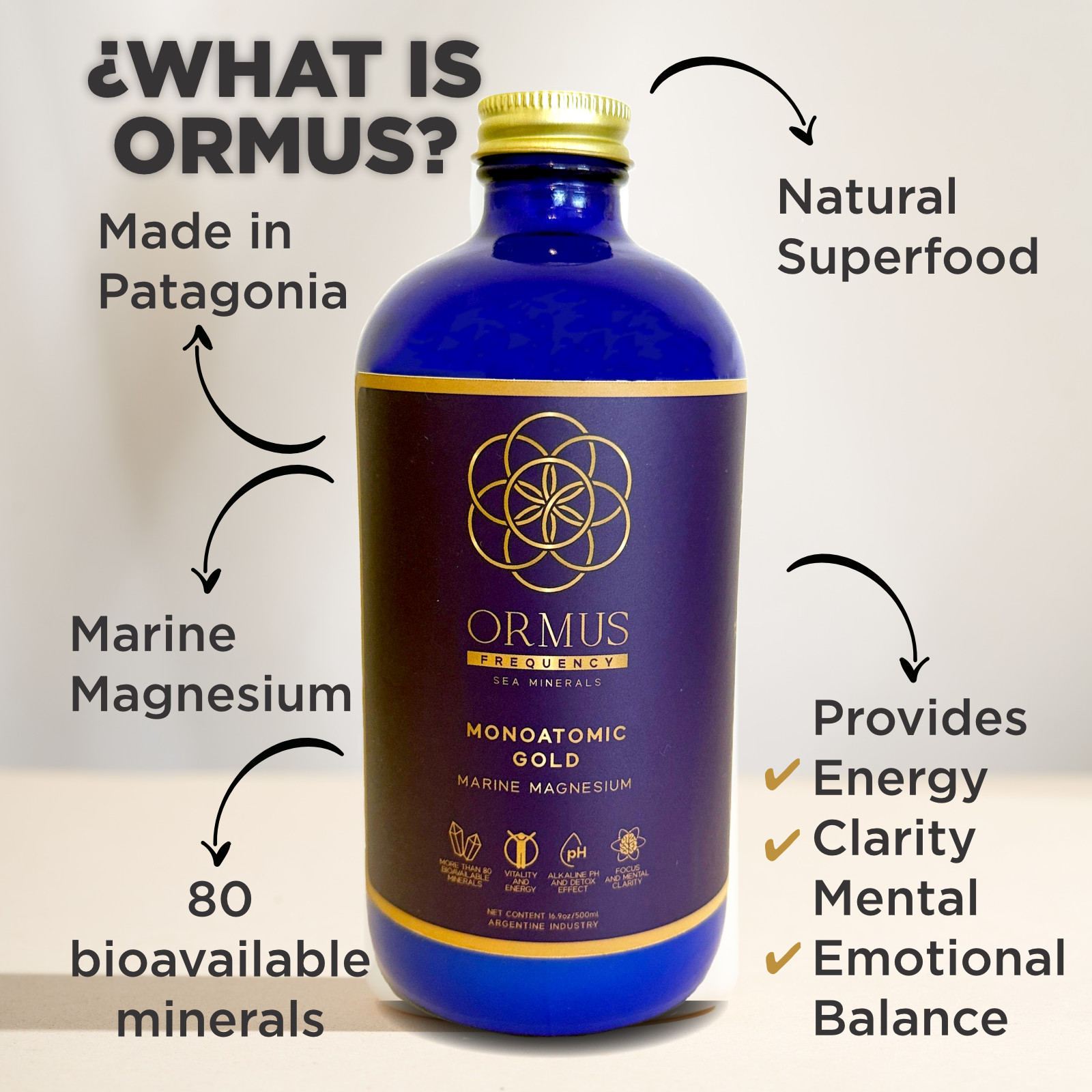 kIT SUPER FOOD⭐️ ORMUS+ZINC SUPPLEMENT+DETOX TABLETS-100%NATURAL W SEA MINERALS