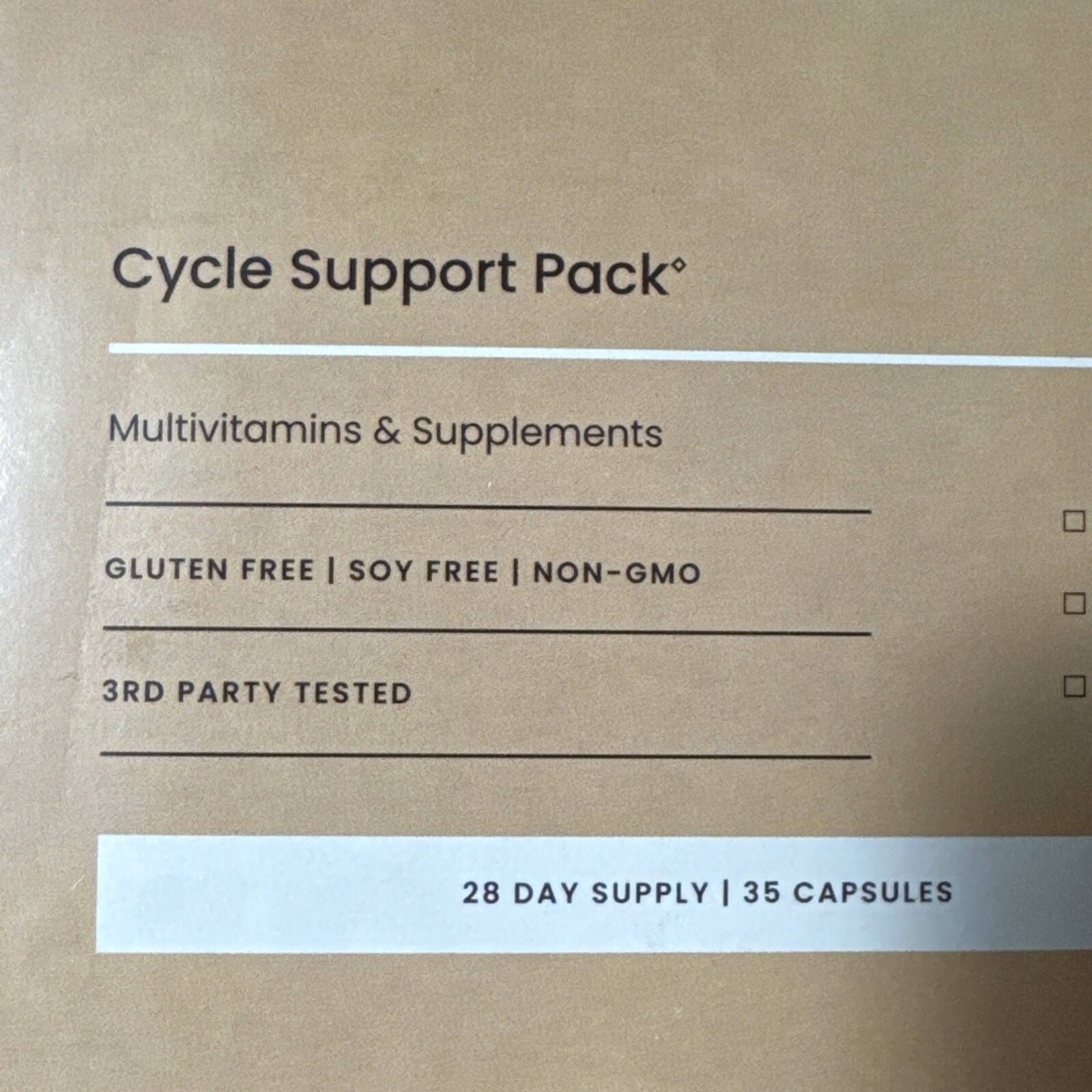 Perelel Cycle Support Pack 28 Day Supply 35 Capsules Exp. 09/01/2026 New