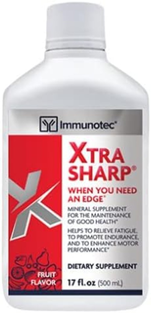 Natural Xtra-Sharp Fruit Flavor – 16 oz Liquid Energy & Wellness Supplement
