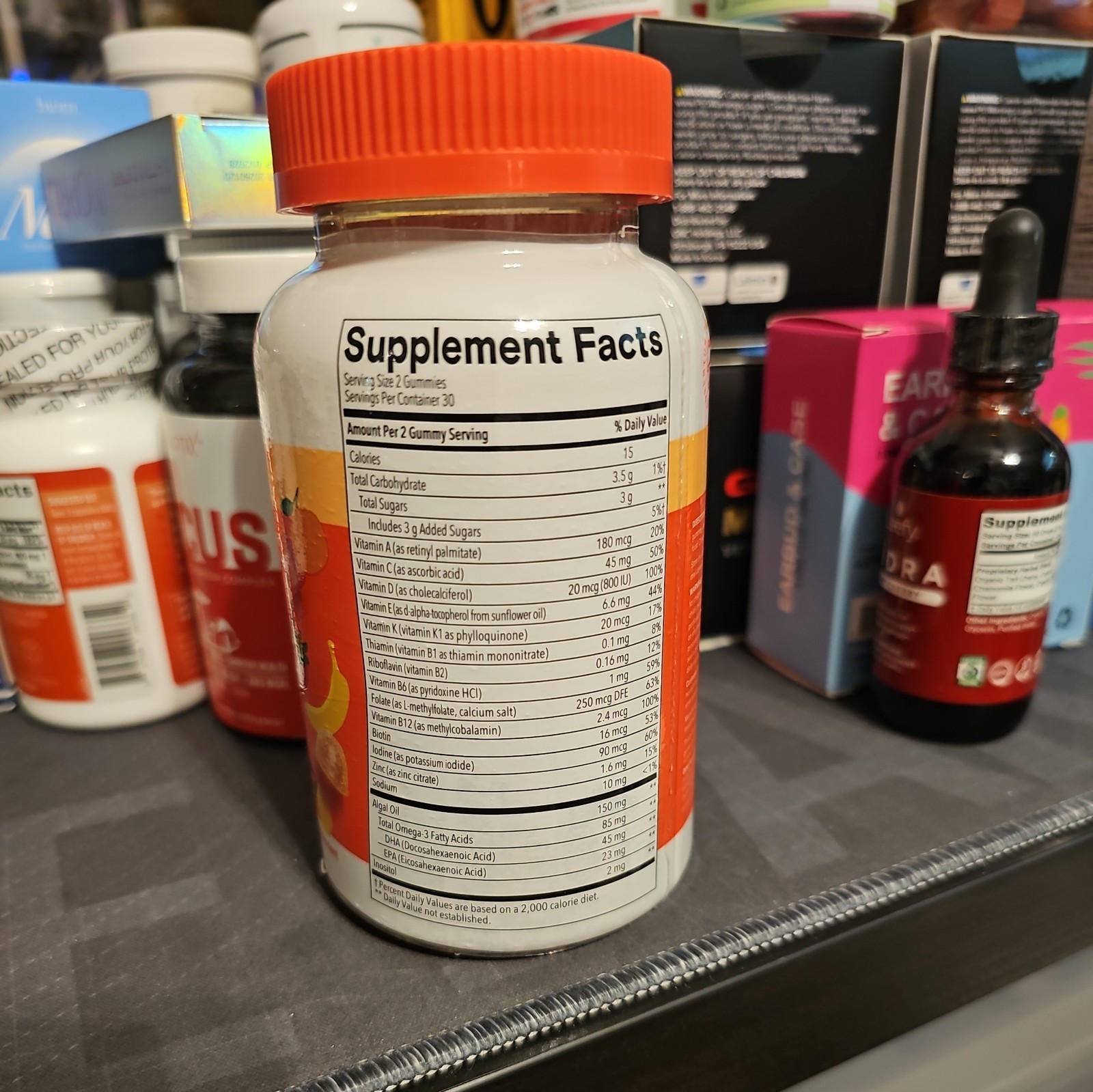 Kids Plus, Multi & Omegas Gummies, Lemon, Orange, and Strawberry 60
