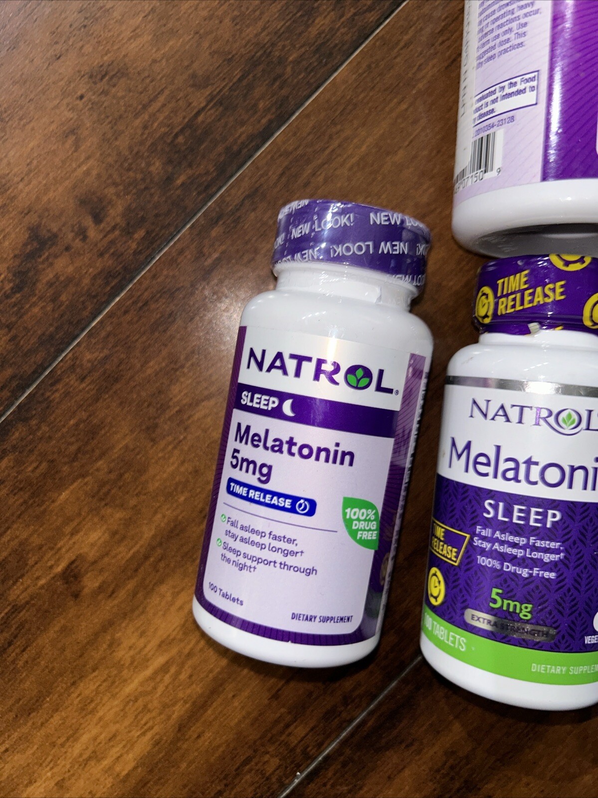 NATROL Melatonin 5 Bottles LARGE LOT See Pictures & Read Description 600 Tablets