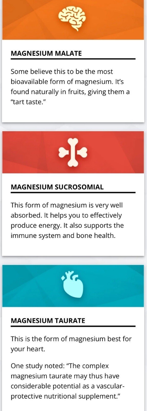 3 Breakthrough Magnesium pack-Bioptimizers all 7 essential forms, 60 capsules