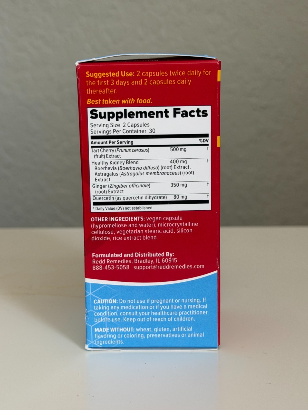 Redd Remedies Gouch Dietary Supplement – 60 Capsules
