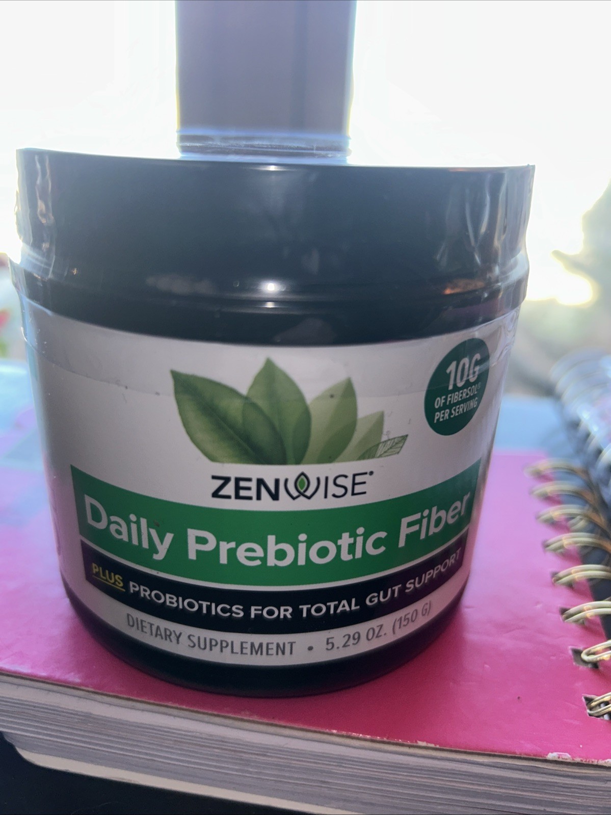 Zen wise Daily Prebiotic Fiber 5.29 Oz Exp 06/2027