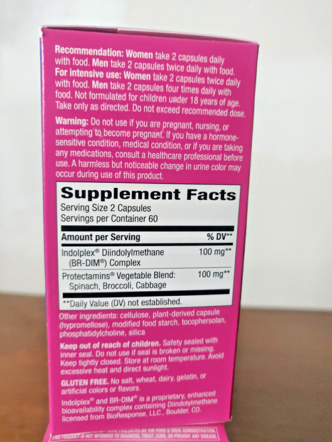3 Pack Nature’s Way DIM-Plus DIM Diindolylmethane Supplement – 360ct Exp 4/30/27