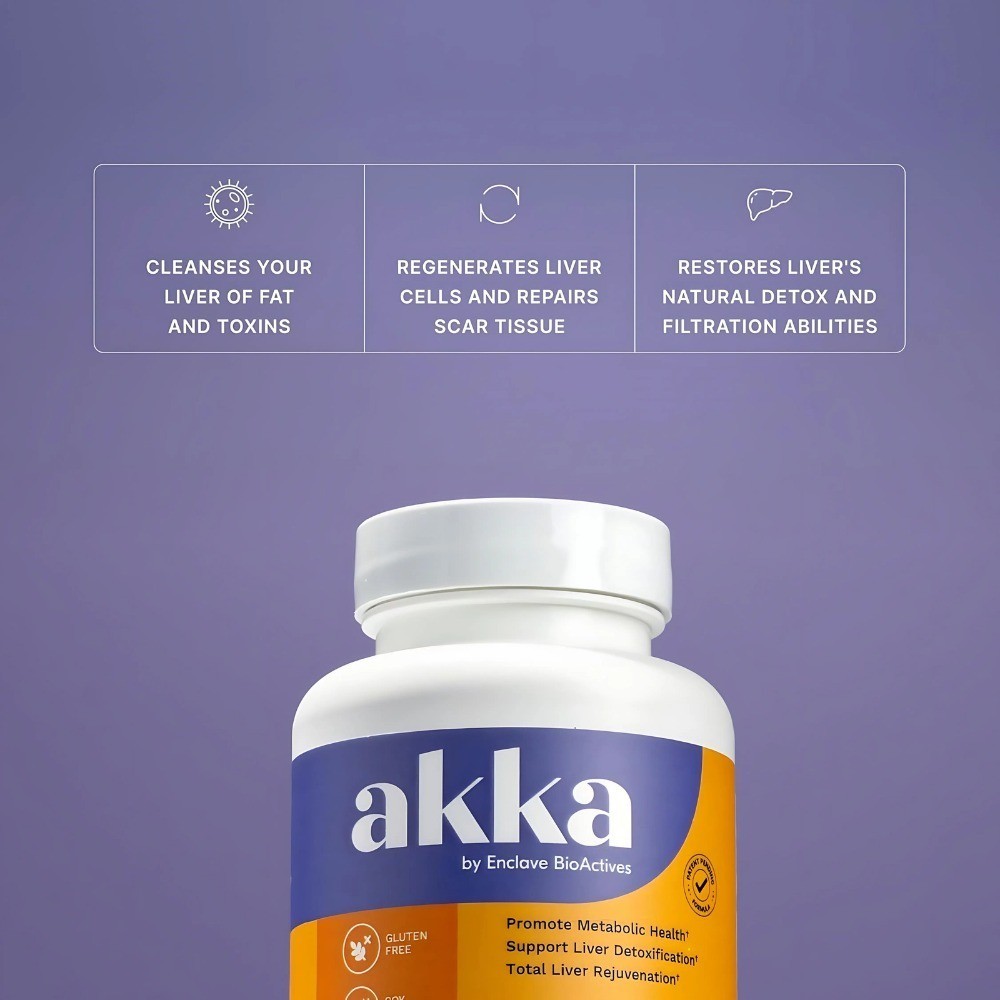 60 Caps AKKA Superbiotics Liver Health Digestion & Metabolism Support