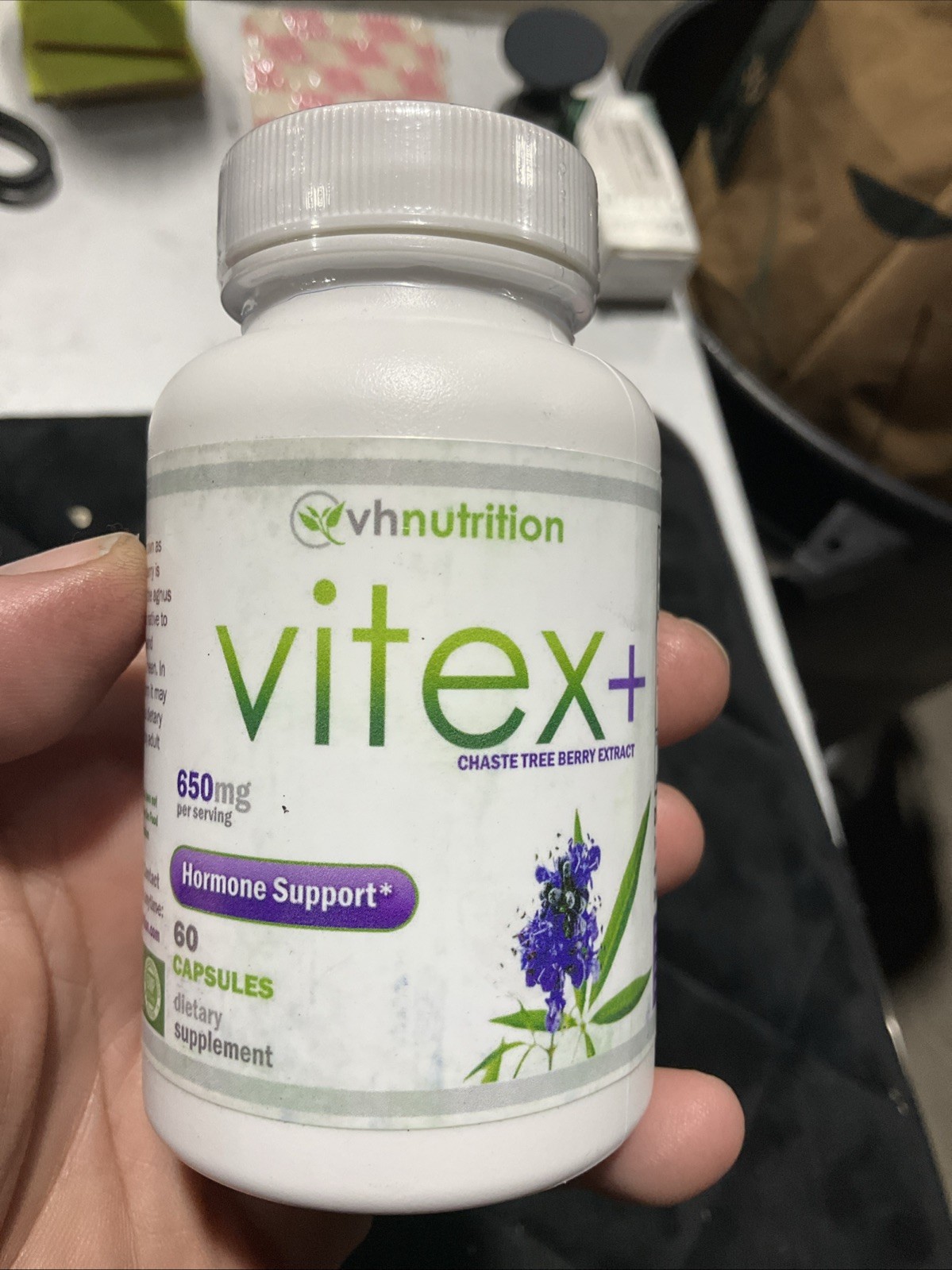 Vitex Plus 60 Capsules Hormone Support Manufacture Date 12/2024