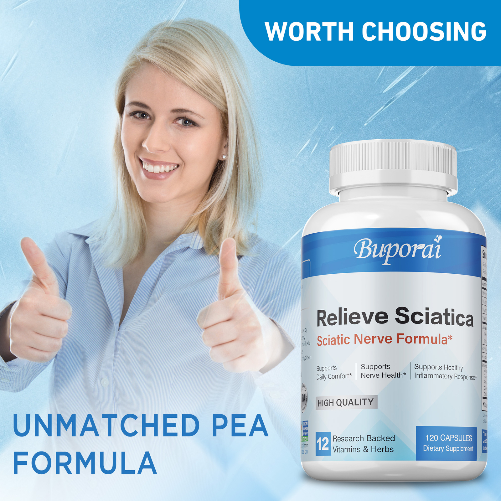 Relieve Sciatica – Nervous System Health and Relief Pain and Inflammation