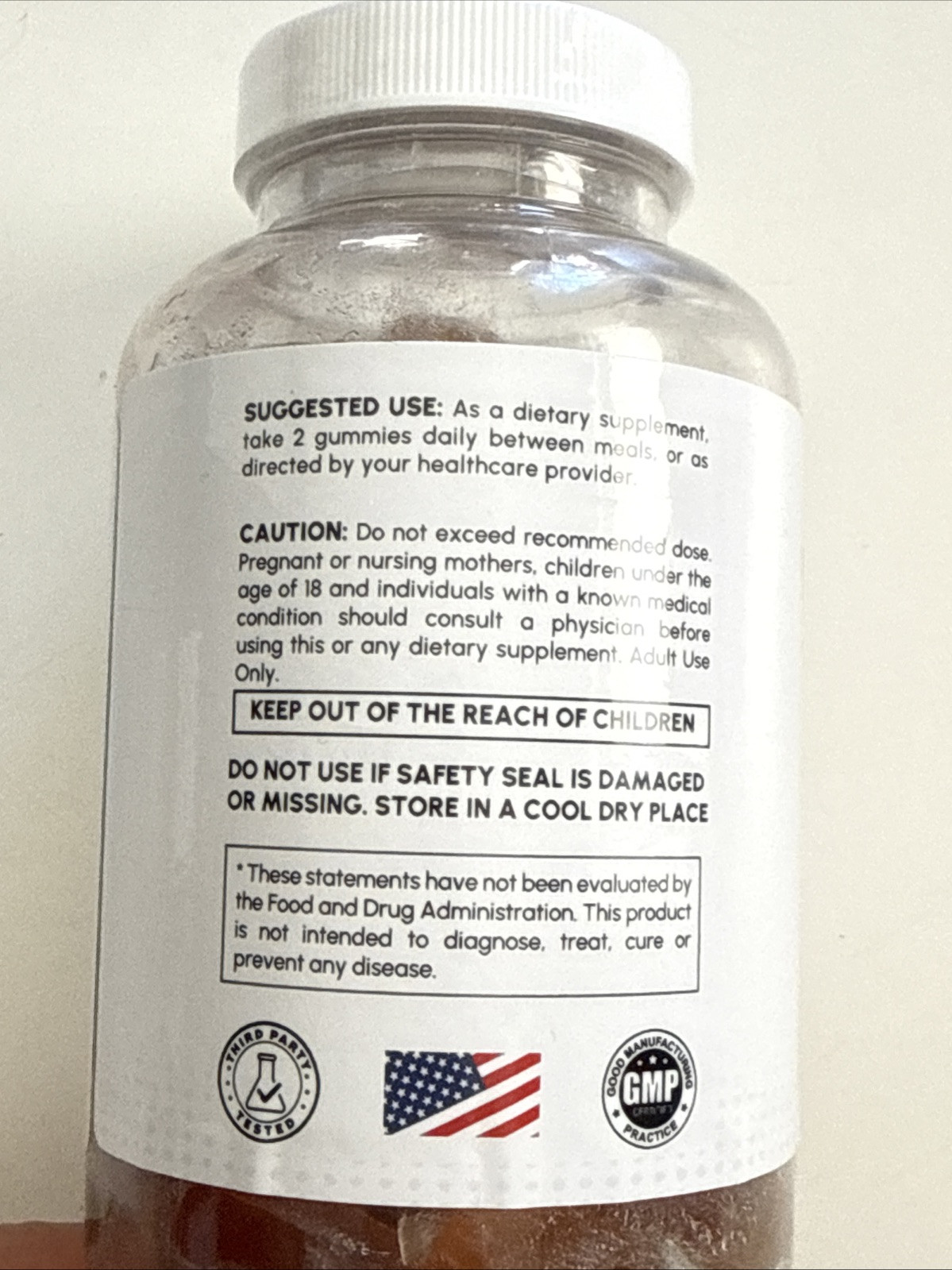 Fyvus Vital Surge Gummies With Vitamin B12 Folic Acid 60 Count 12/2025