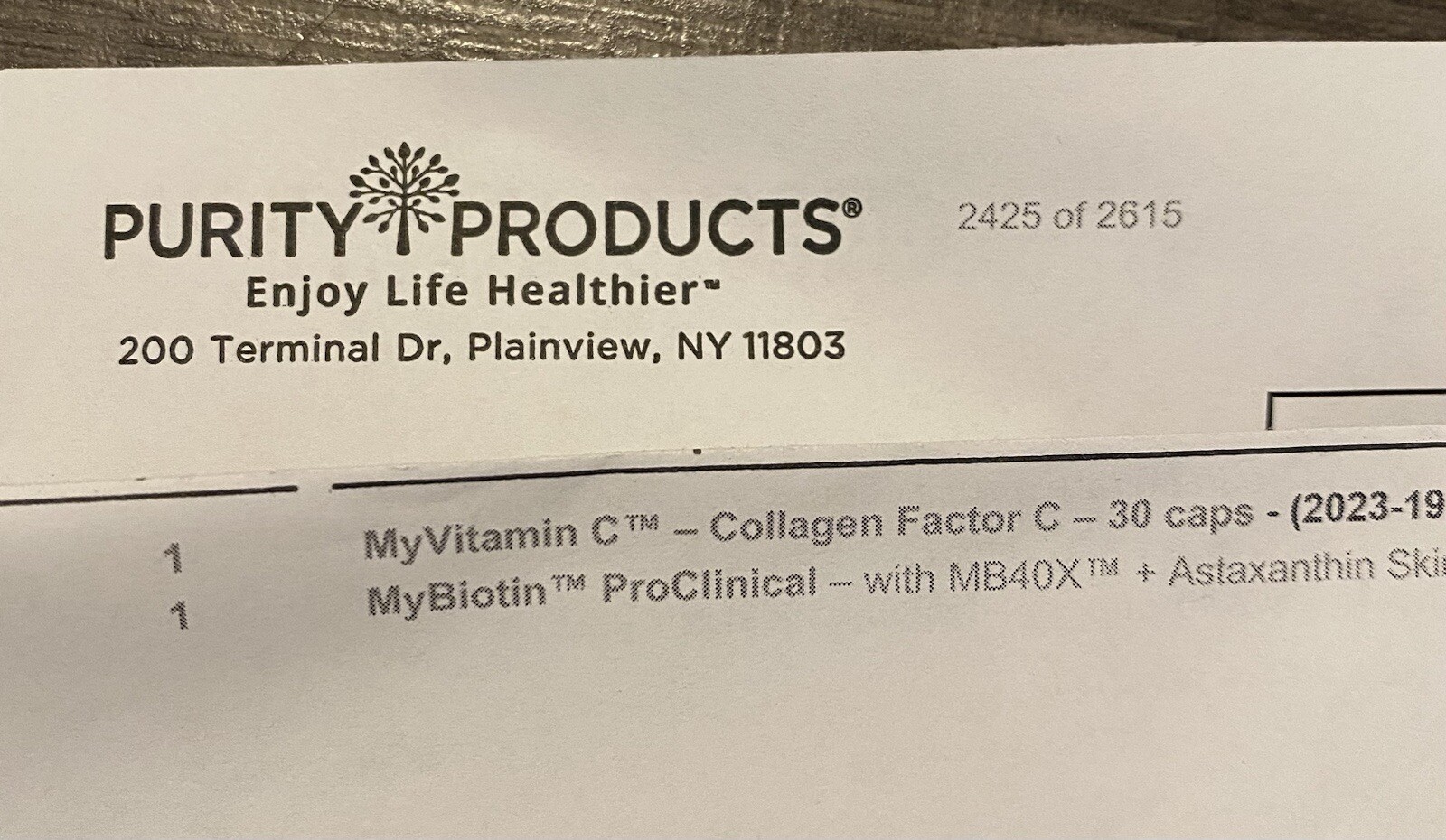 Purity Products My Vitamin C Collagen Boosting Support