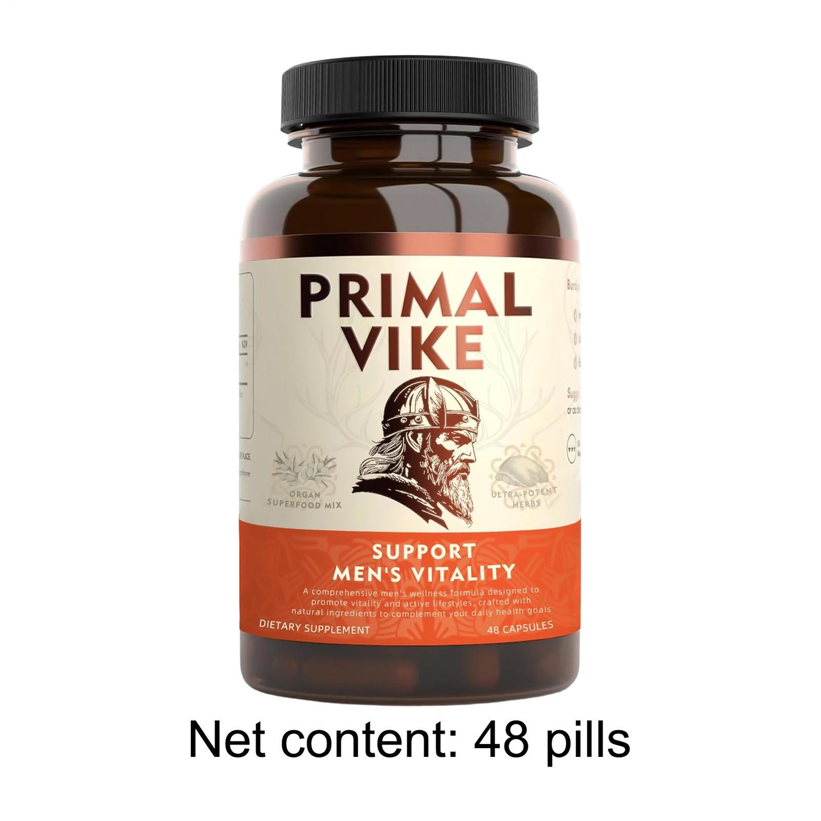 Advanced PrimalVike Supplement Health Supplements 48 Caps