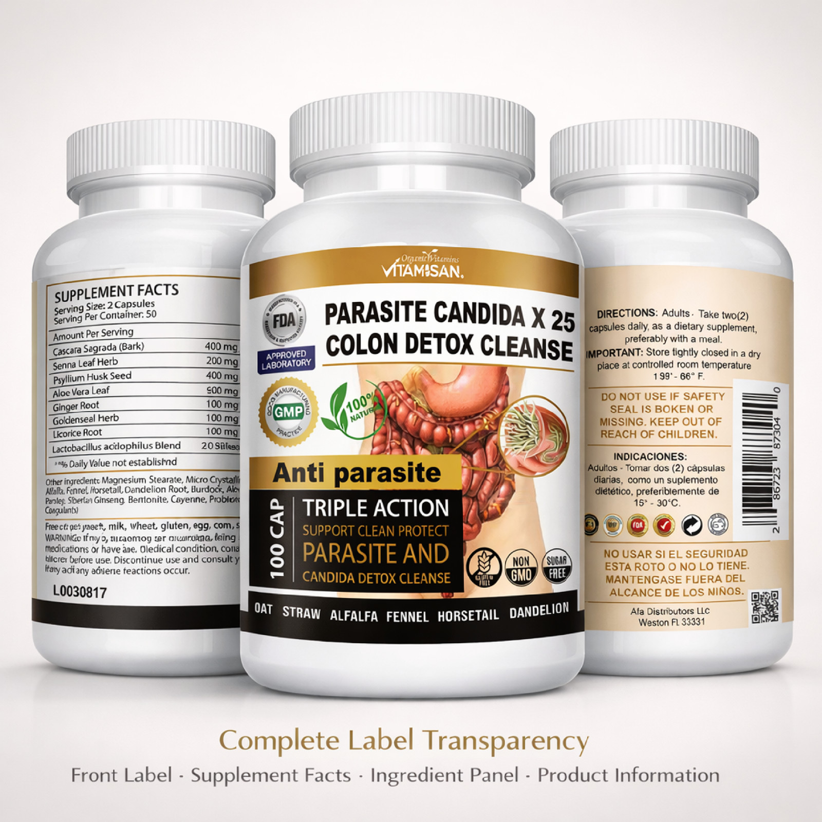 Candida Colon Detox Cleanse support Antifungal parasite candida cleans Dandelion