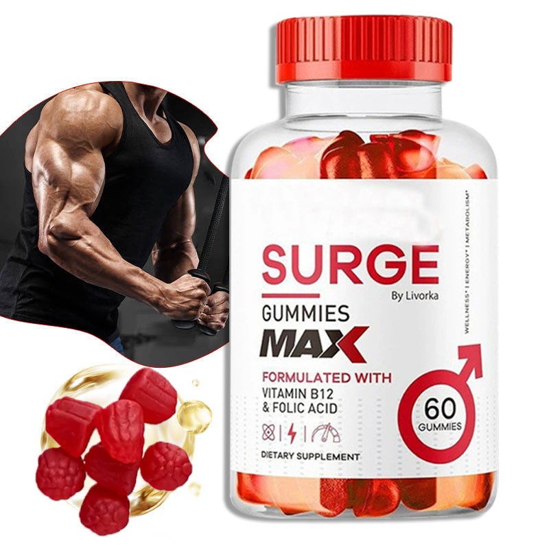 Vital Surge Male Gummies Maximum Strength Vital Surge Improved Formula 60-300PCS