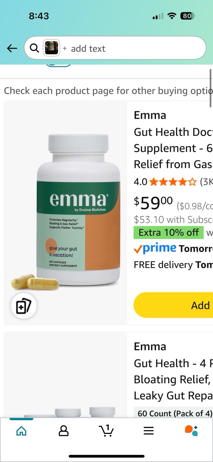 Emma 60 Capsules