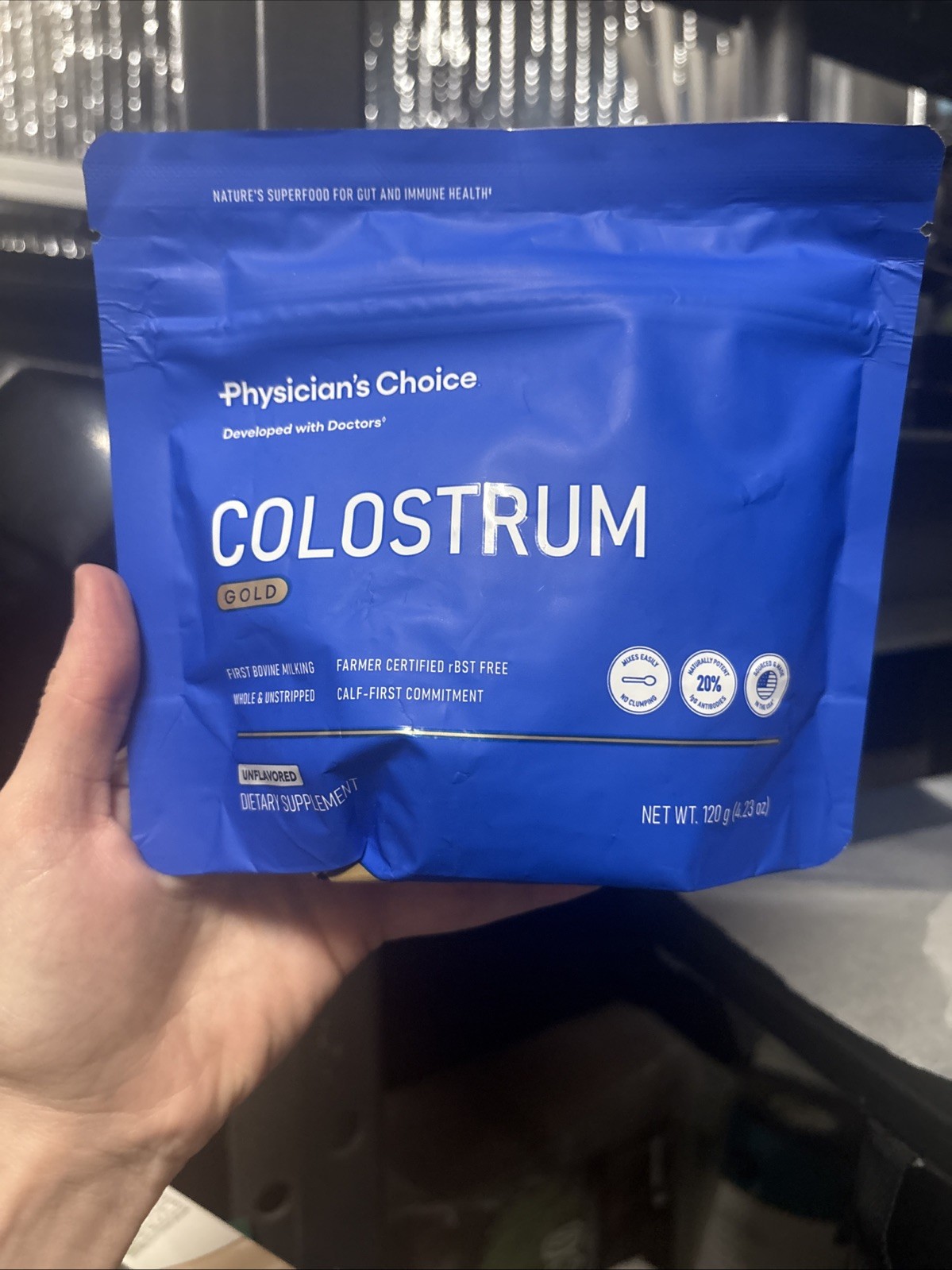 Physicians Choice Colostrum Gold 120g Exp 3/2028