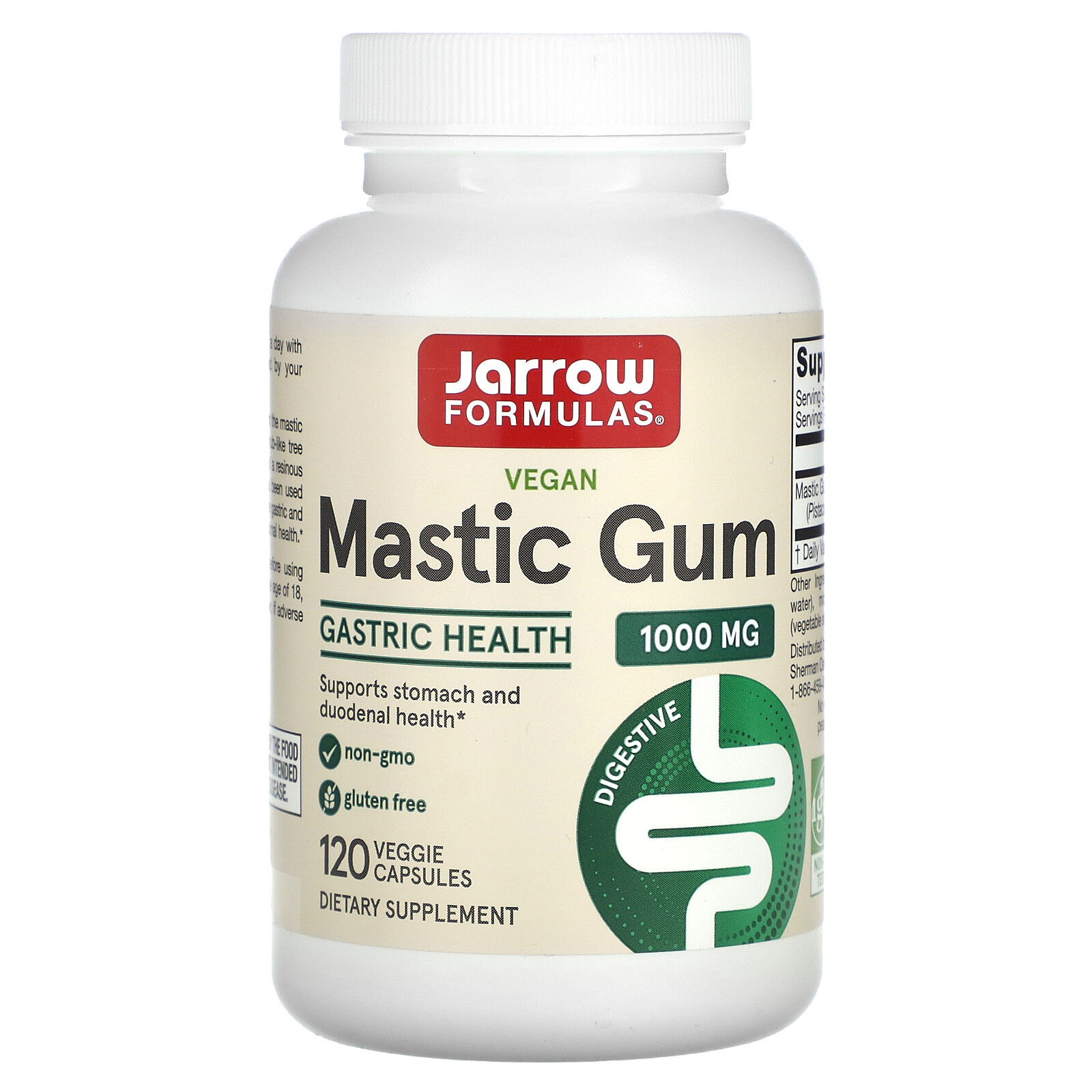 Vegan Mastic Gum, 1,000 mg, 120 Veggie Capsules