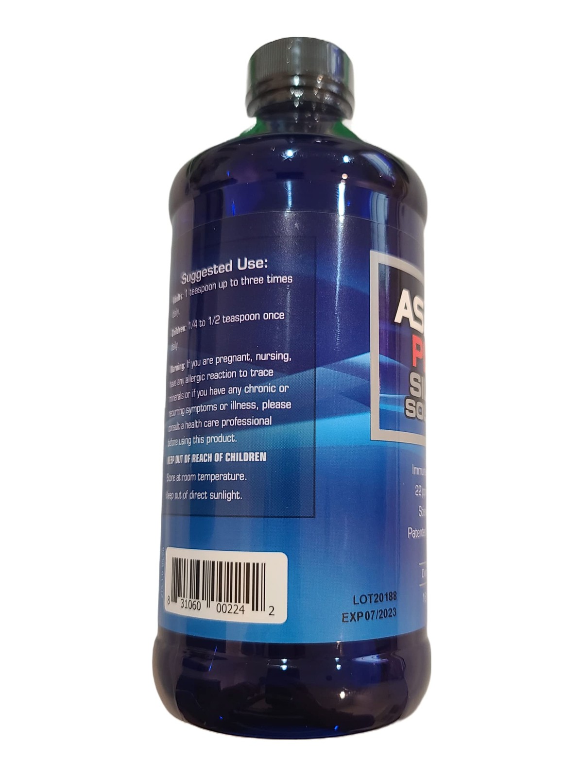 American Biotech Labs ASAP 22 Plus Silver Solution Immune System Support, 2…