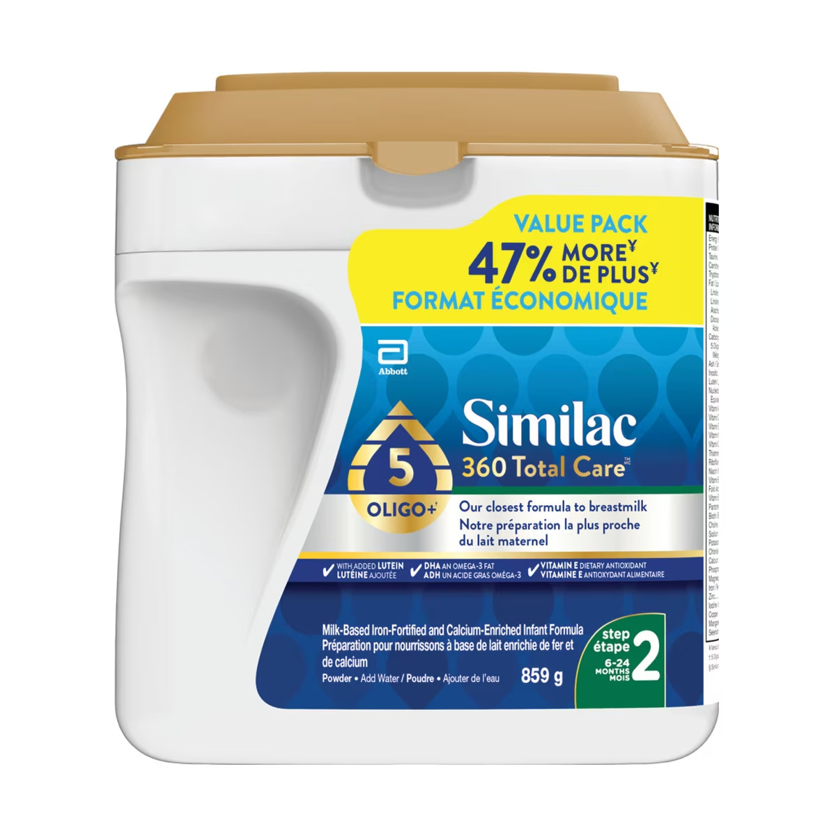 Similac 360 Total Care Step 2 Closest Formula Iron Fortified 859g Powder NEW