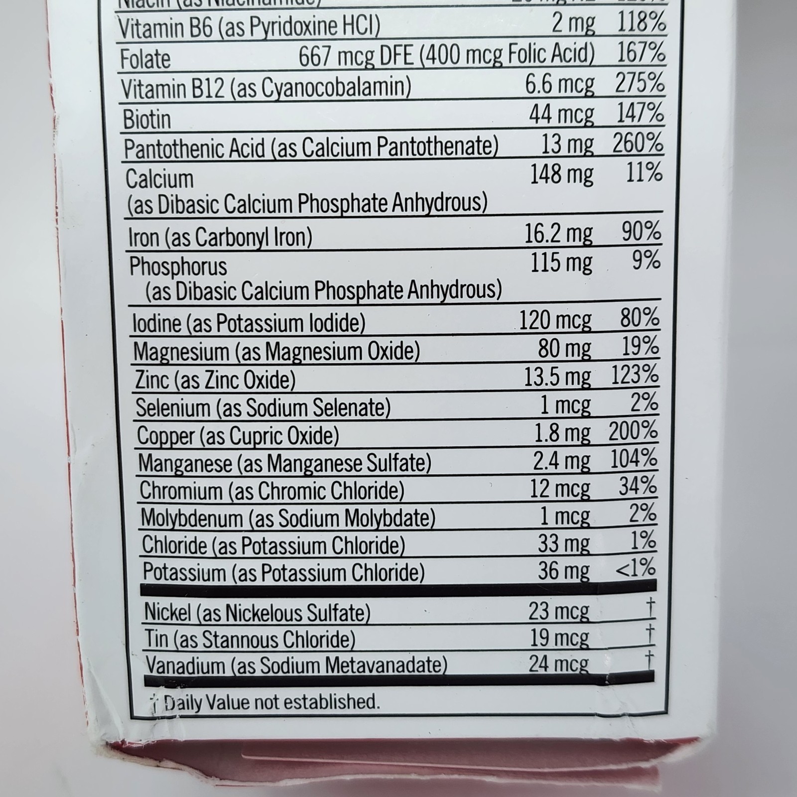 Geritol Multivitamin Multimineral Nutrition Support 100 Tabs per Bottle (2 Pack)