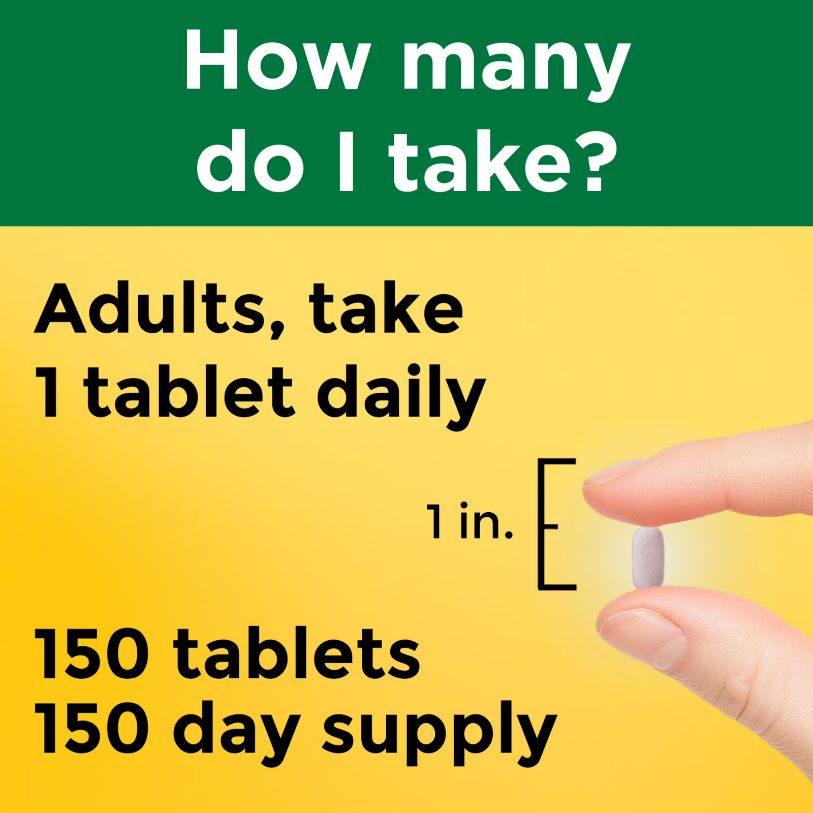 Vitamin B12 1000 Mcg Time Release Tablets, Dietary Supplement, 150 Count