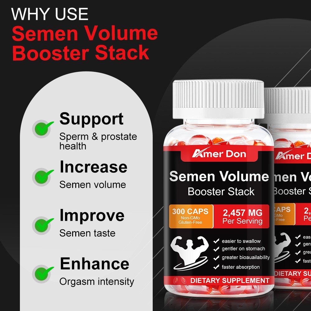 Semen & Sperm, Male Fertility Supplement, Increase Semen Volume, Sperm Count