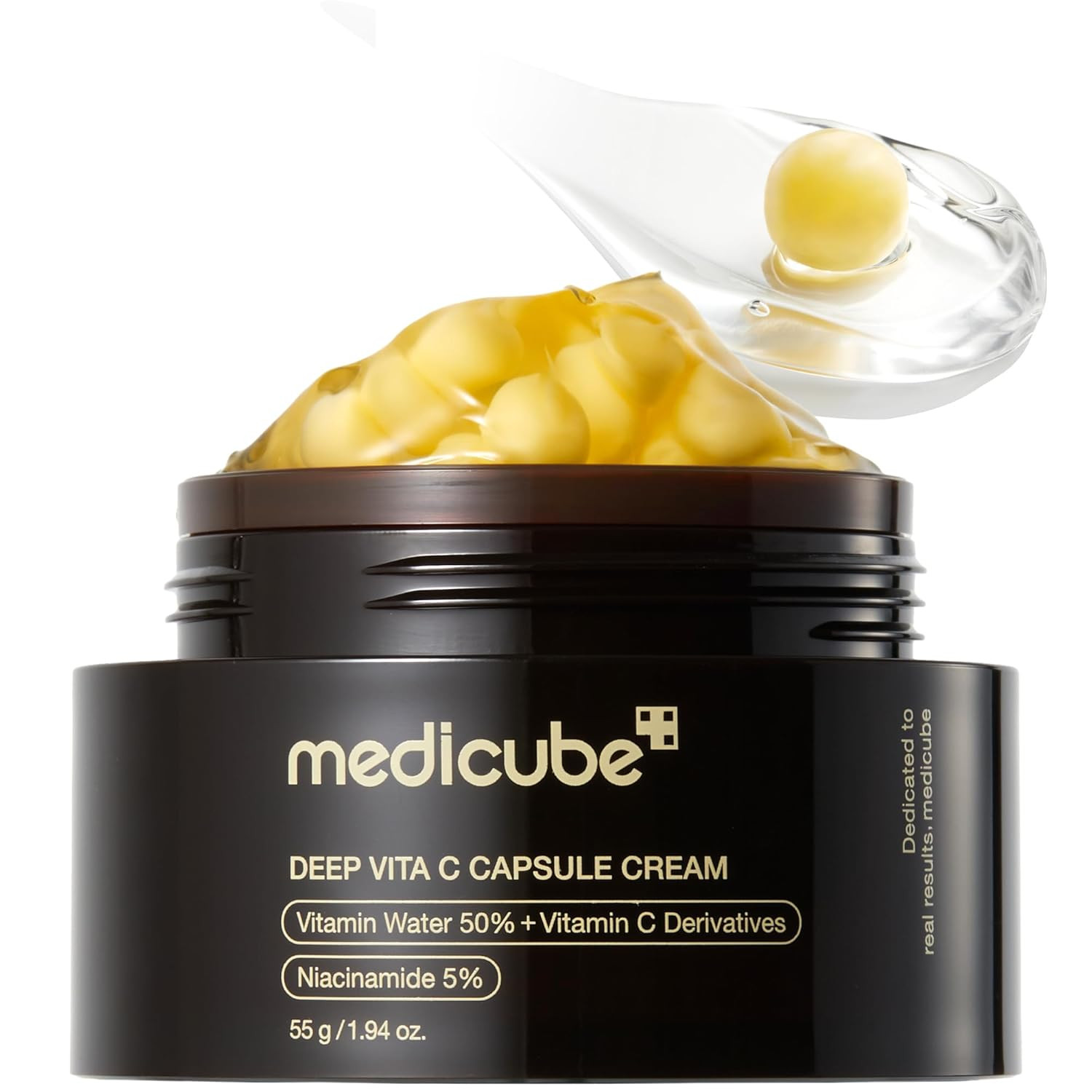 Capsule Cream with Deep Vitamin C | Hydrating Glow Gel Texture | 1.94 Oz