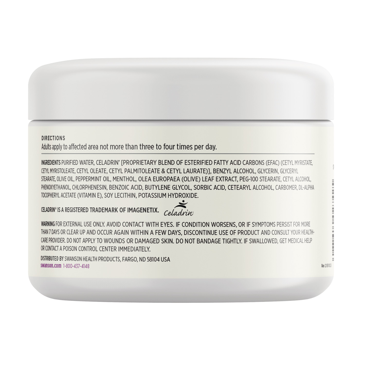 Swanson Celadrin Joint Cream 4 fl oz Cream