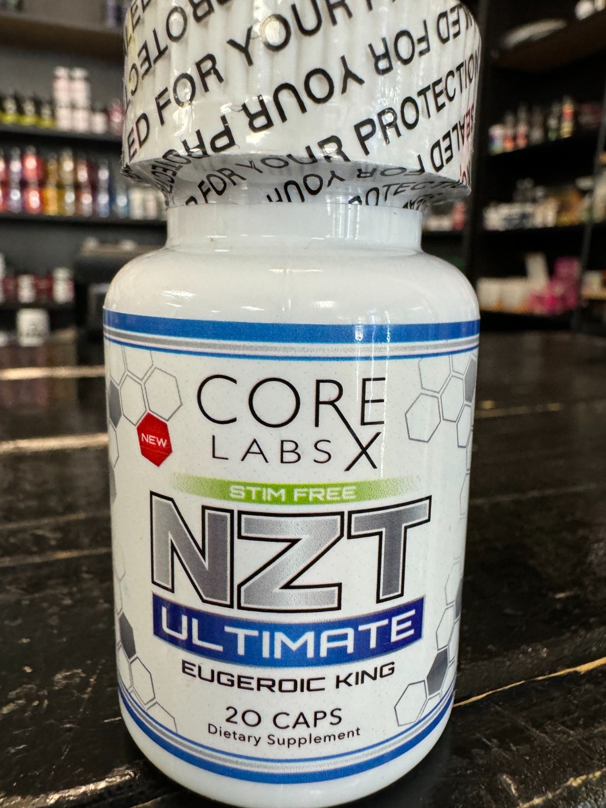 Core Labs NZT Ultimate Modaf Brain Booster w/ Sample!